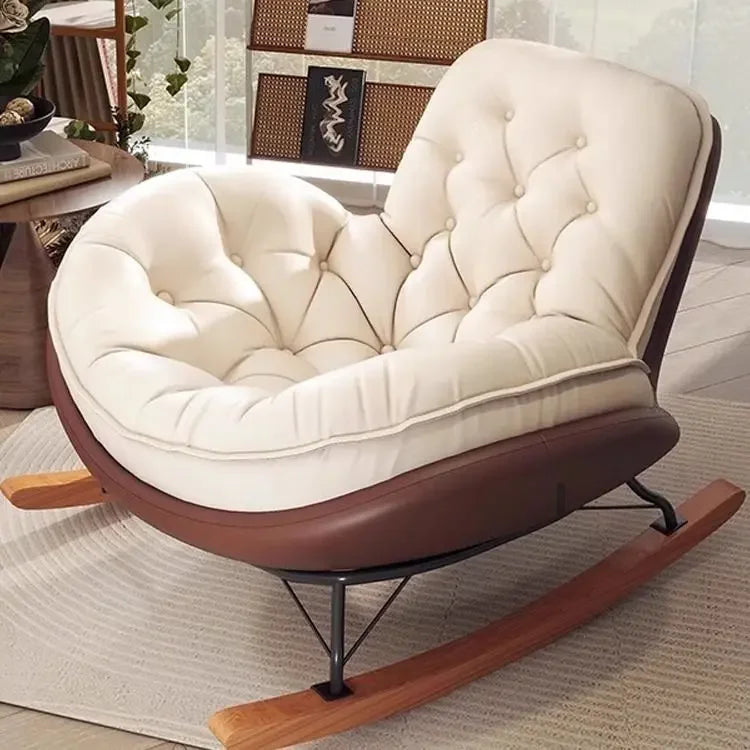 Living Room Lazy Sofa Rocking Chair Can Lie Down or Sleep in Bedroom