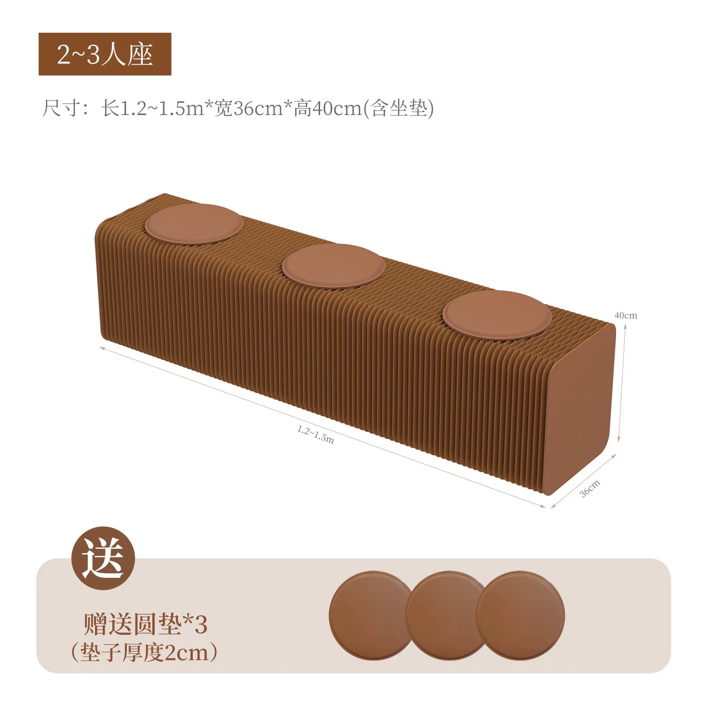 Creative Retractable Folding Bench Bed End Stool