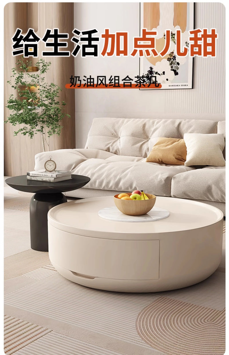 Minimalist White Coffee Table Modern Black Simple Bedroom Nordic