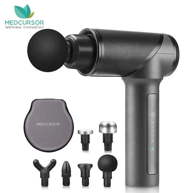 Medcursor Portable Massage Gun Deep Tissue Shoulder Muscle Massager Massage Pistool For Back Neck Body Muscle Fitness Tool Our3Designs