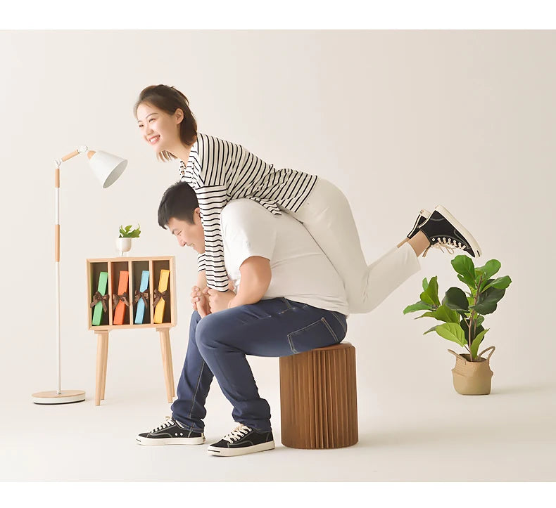 Creative Retractable Folding Bench Bed End Stool