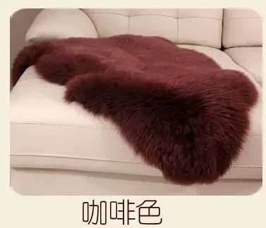 100% Real Sheepskin Wool Carpets for Living Room Bedroom Area