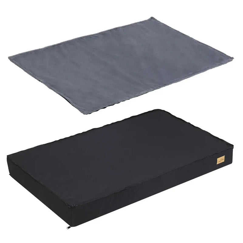 Large Orthopaedic Dog Bed Waterproof Cushion Pet Mattress 2 In 1 Pet Dog Crate Bed with Removable Washable Cover Indoor Outdoor Our3Designs