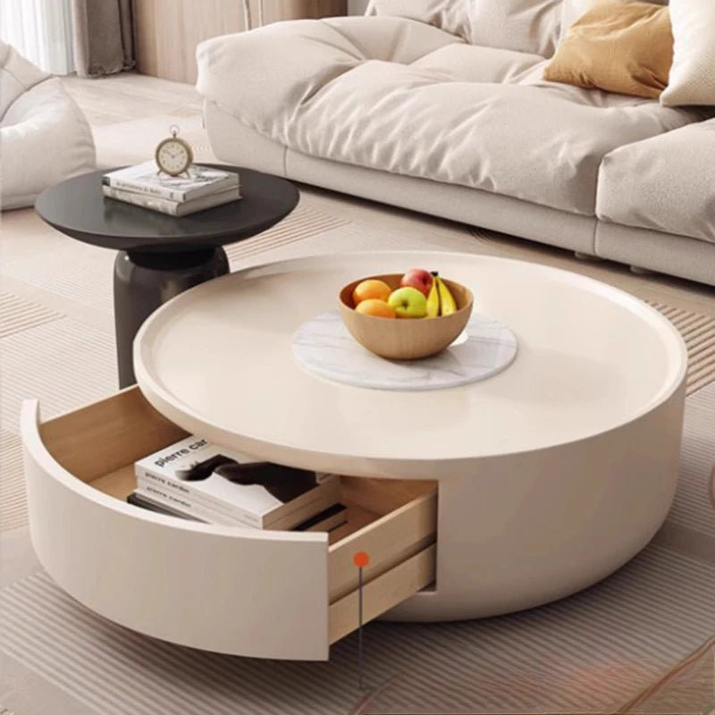 Minimalist White Coffee Table Modern Black Simple Bedroom Nordic