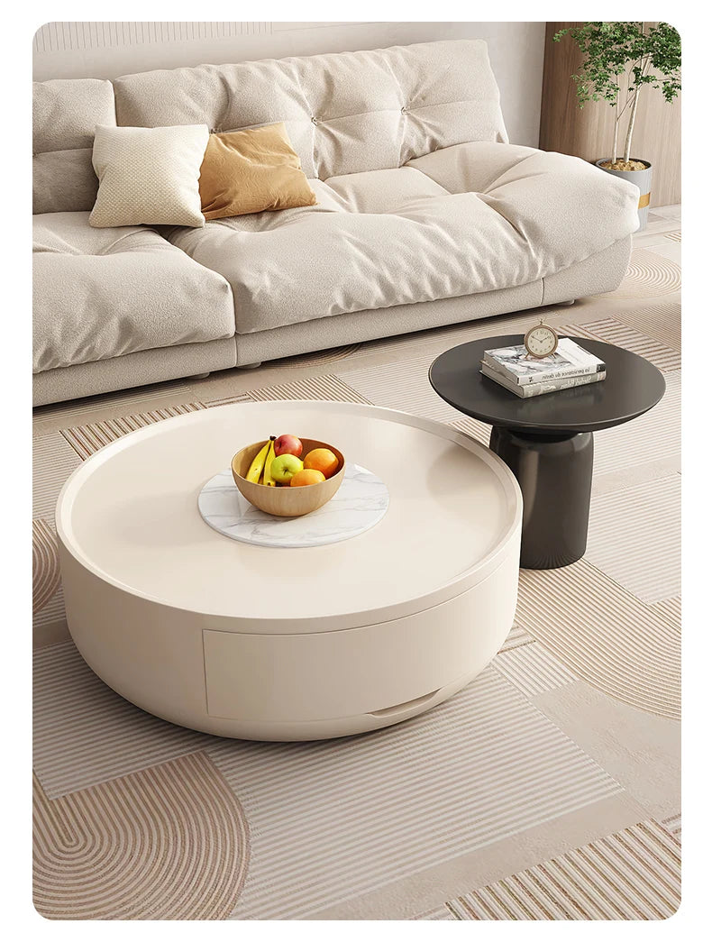 Minimalist White Coffee Table Modern Black Simple Bedroom Nordic