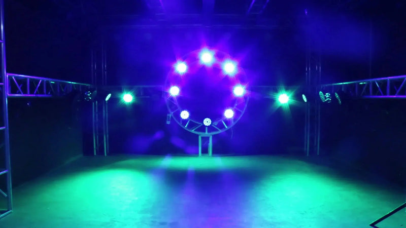 SHEHDS LED Flat/ Big Par 18x18W 6in1 or 18x12W  4in1 Lighting DMX512 Aluminum Alloy Suitable For DJ Disco Christmas Party Stage Our3Designs