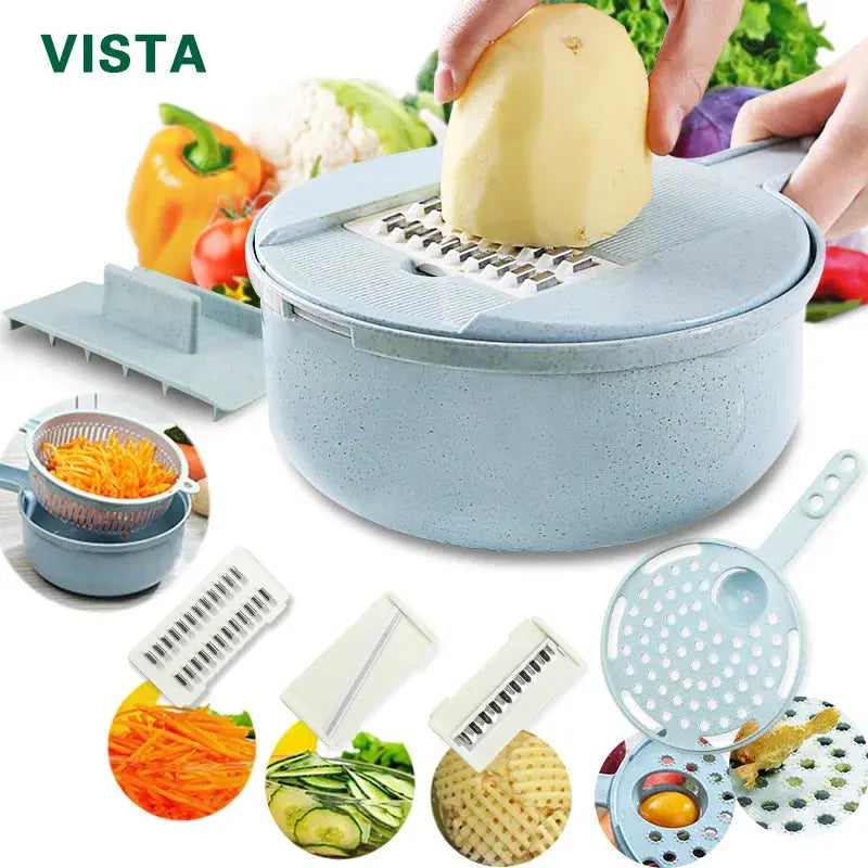 Vegetable Chopper Multifunctional Grater Cutter Kitchen Accessories Manual Fruit Slicer Potatos Shredders Cheese Onions Slicers Our3Designs