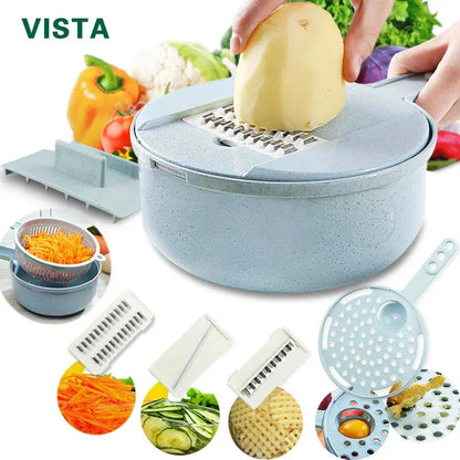 Vegetable Chopper Multifunctional Grater Cutter Kitchen Accessories Manual Fruit Slicer Potatos Shredders Cheese Onions Slicers Our3Designs