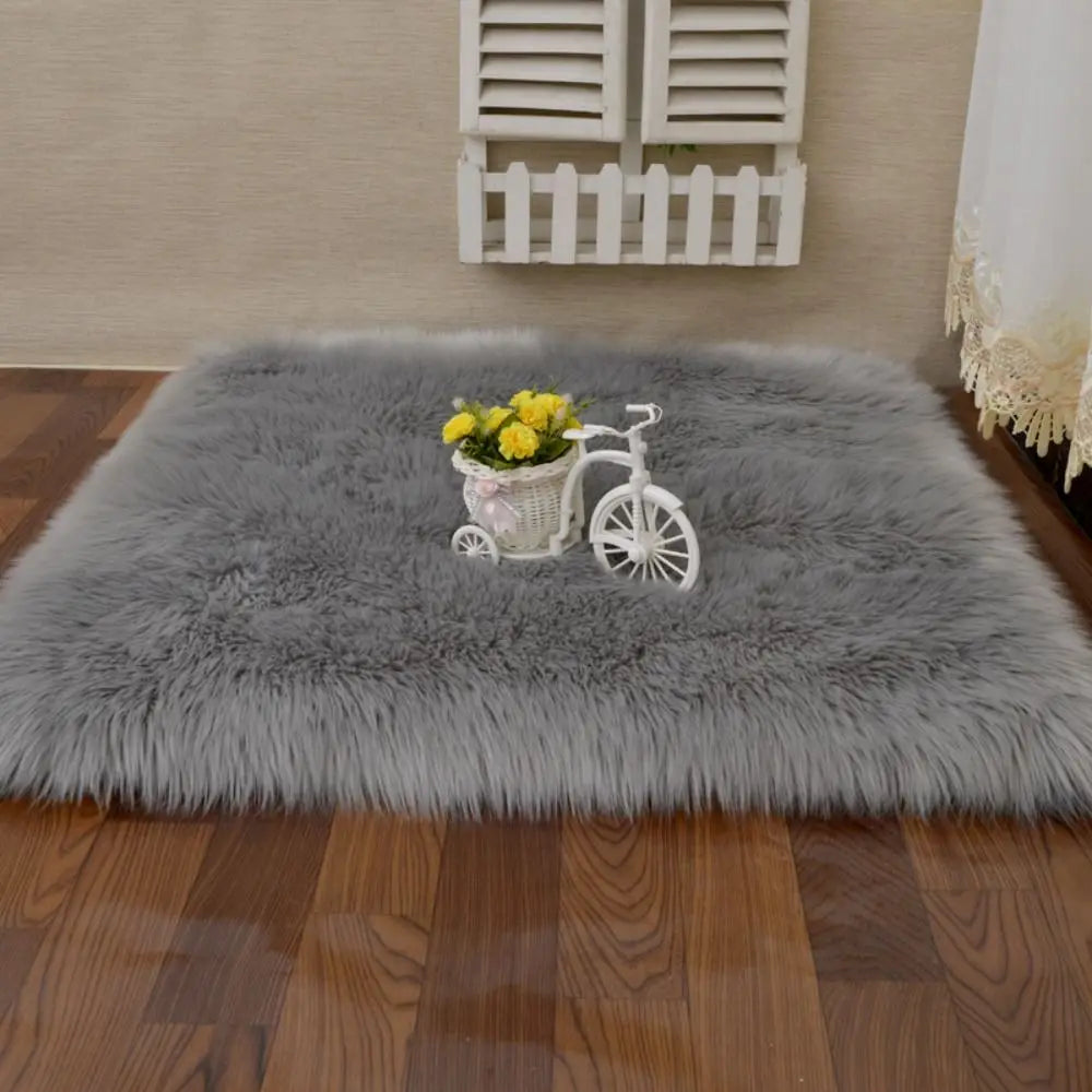 Long Hair Plush Carpet New Fluffy Decorative Carpets