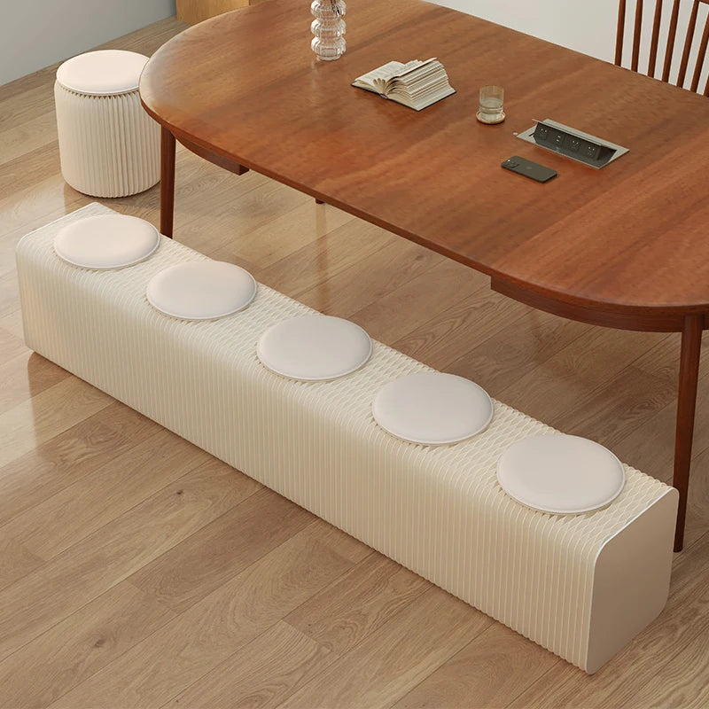 Creative Retractable Folding Bench Bed End Stool