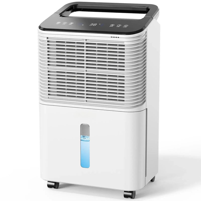 Dehumidifier 16 L/day, Ultra-quiet Electric Intelligent Central Control, Auto Mode, Moisture Display, 24h Timer Home Appliances Our3Designs