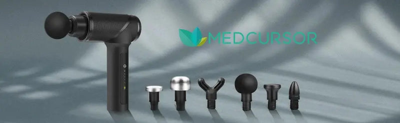 Medcursor Portable Massage Gun Deep Tissue Shoulder Muscle Massager Massage Pistool For Back Neck Body Muscle Fitness Tool Our3Designs