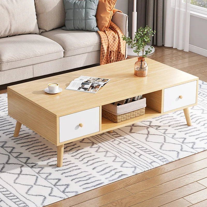Modern light luxury small apartment tea table