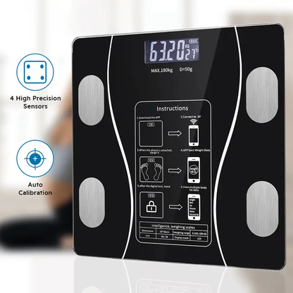 High-Tech Smart Scale with LED Readout O3D