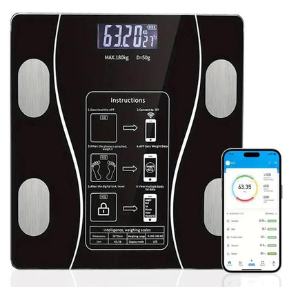 High-Tech Smart Scale with LED Readout O3D