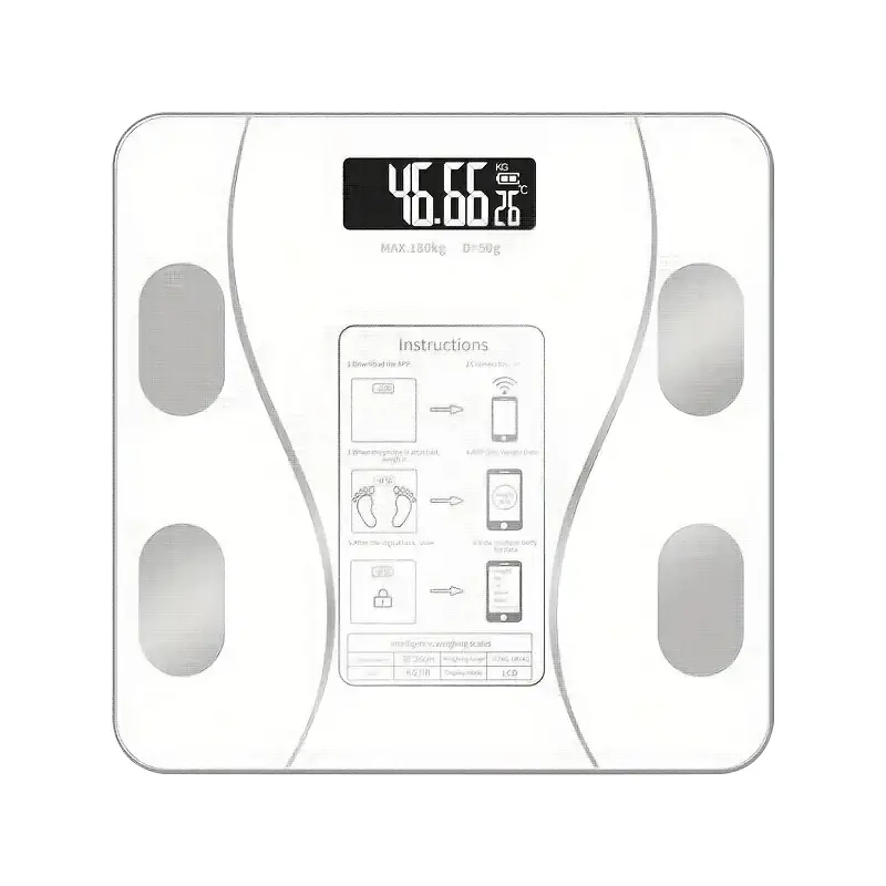 High-Tech Smart Scale with LED Readout O3D