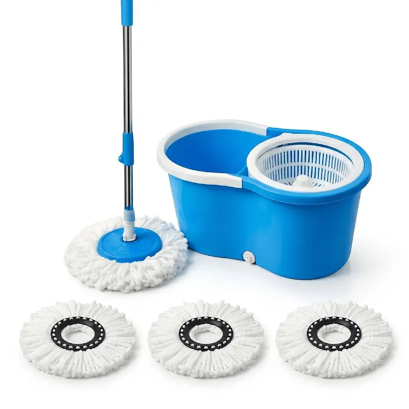 360° Spin Mop And Bucket Set with Wringer