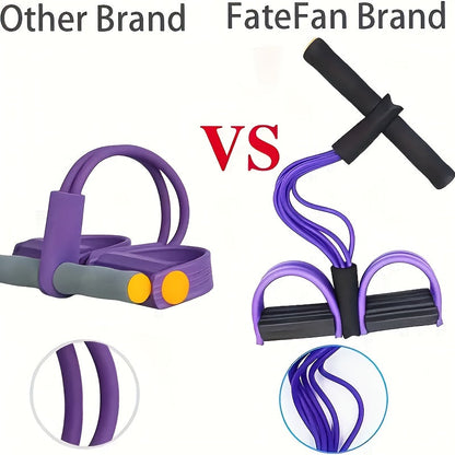 Multi-functional Tension Rope Gym, durable 6-strand thickened tubes O3D