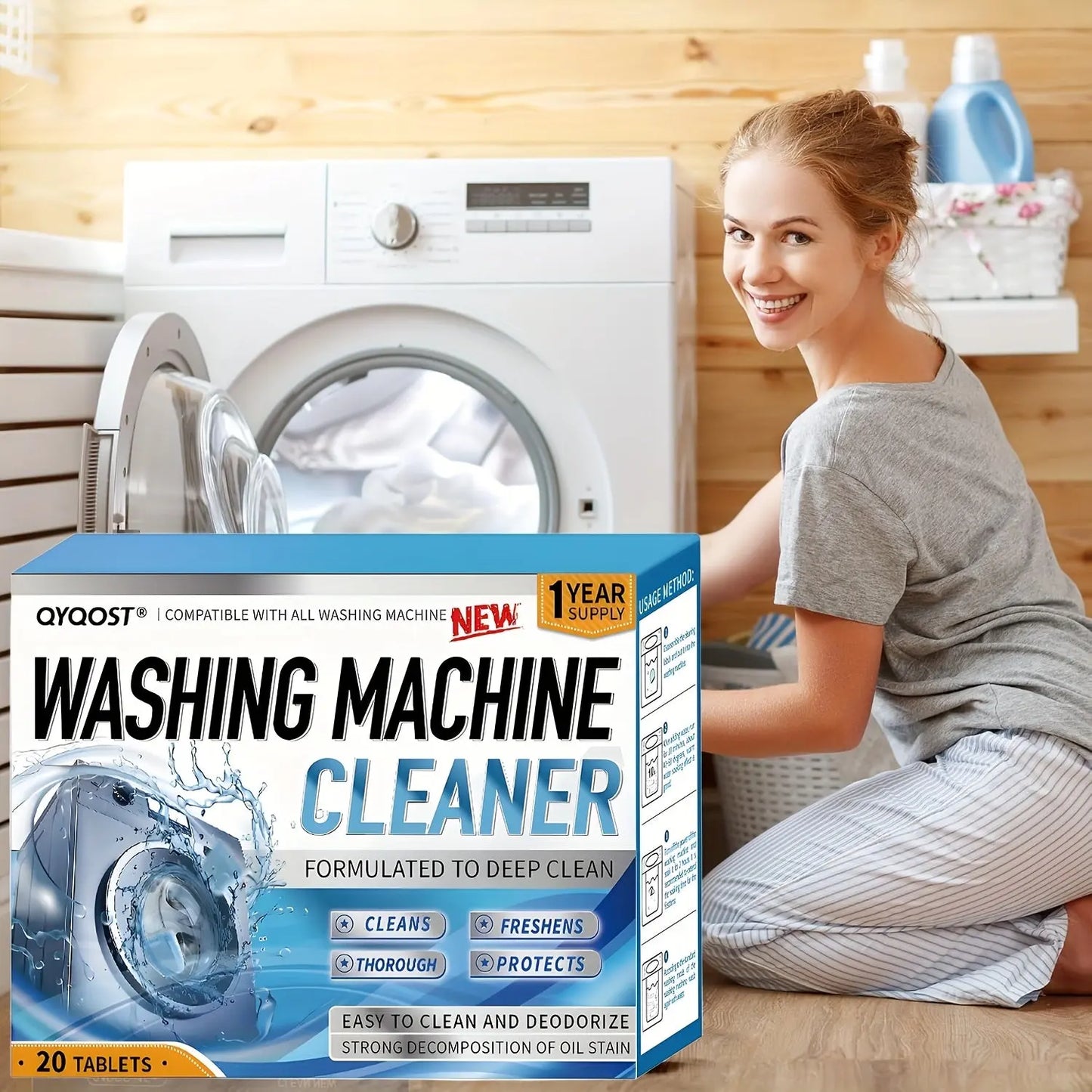Washing Machine Cleaning Tablets