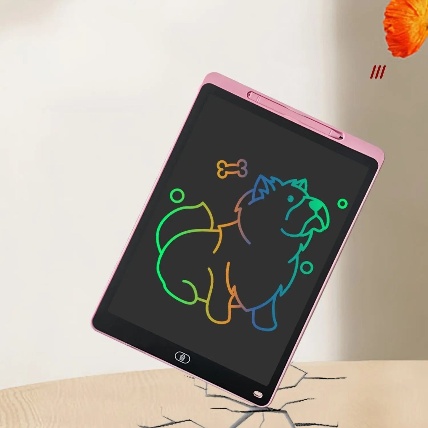 LCD Writing Tablets for Kids, 8.5&quot; Reusable Erasable Doodle Boards, Educational Toy Our3Designs
