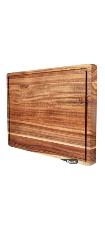 Premium Extra Large Walnut Cutting Board with Juice Groove