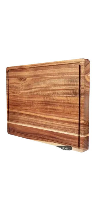 Premium Extra Large Walnut Cutting Board with Juice Groove - Our3Designs