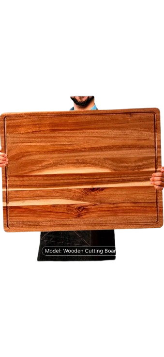 Premium Extra Large Walnut Cutting Board with Juice Groove