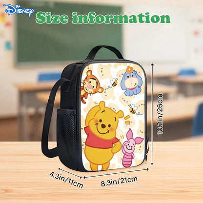 Winnie The Pooh Printed Lunch Bag Our3Designs