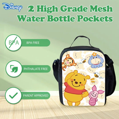 Winnie The Pooh Printed Lunch Bag Our3Designs
