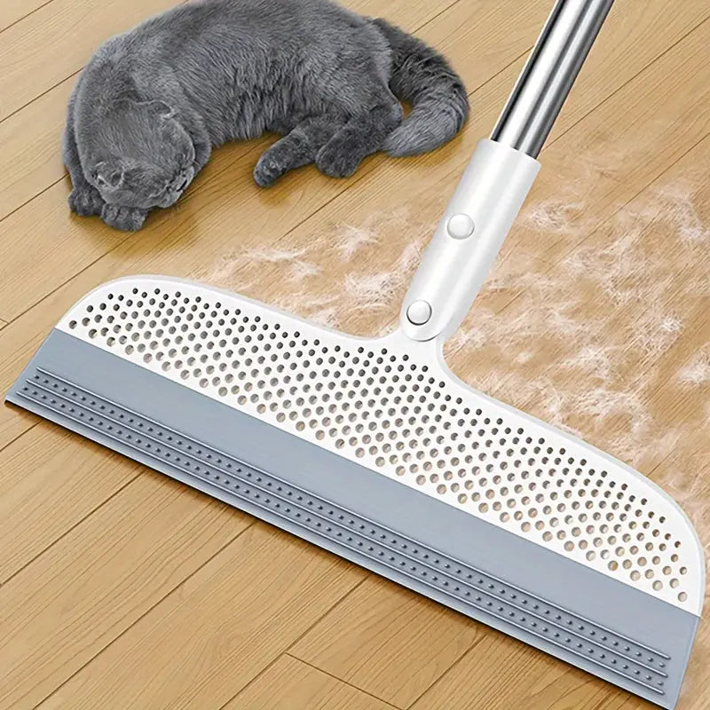 Extra Long 49 Magic Broom with Silicone Scraper