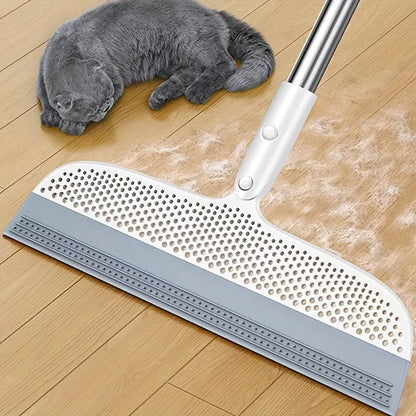 Extra Long 49 Magic Broom with Silicone Scraper