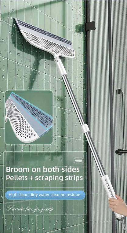 Extra Long 49 Magic Broom with Silicone Scraper