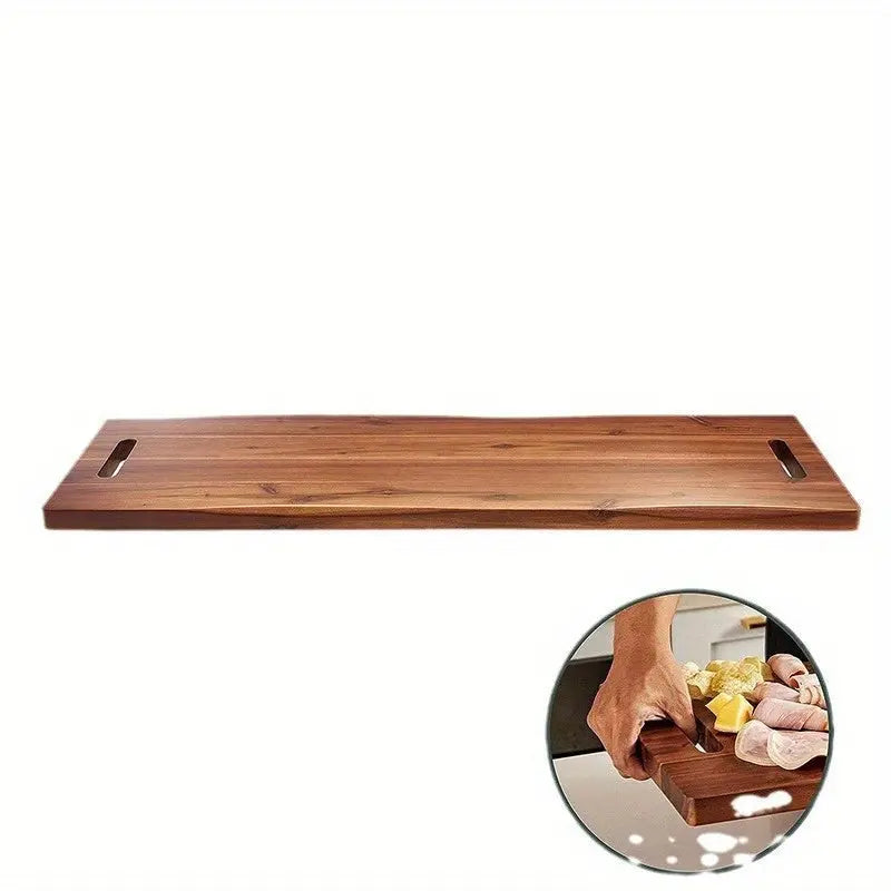 Extra Large Charcuterie Board – 36” Handcrafted Wood Grazing Tray – Perfect for Entertaining, BBQs & Parties