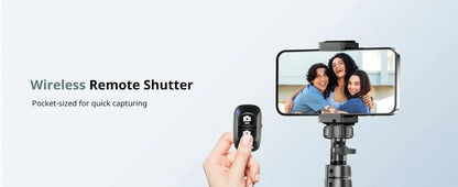 Innotech 62&quot; Phone Tripod &amp; Selfie Stick, Extendable Cell Phone Tripod Stand with Wireless Remote and Phone Holder, Compatible with Iphone Android Phone, Camera