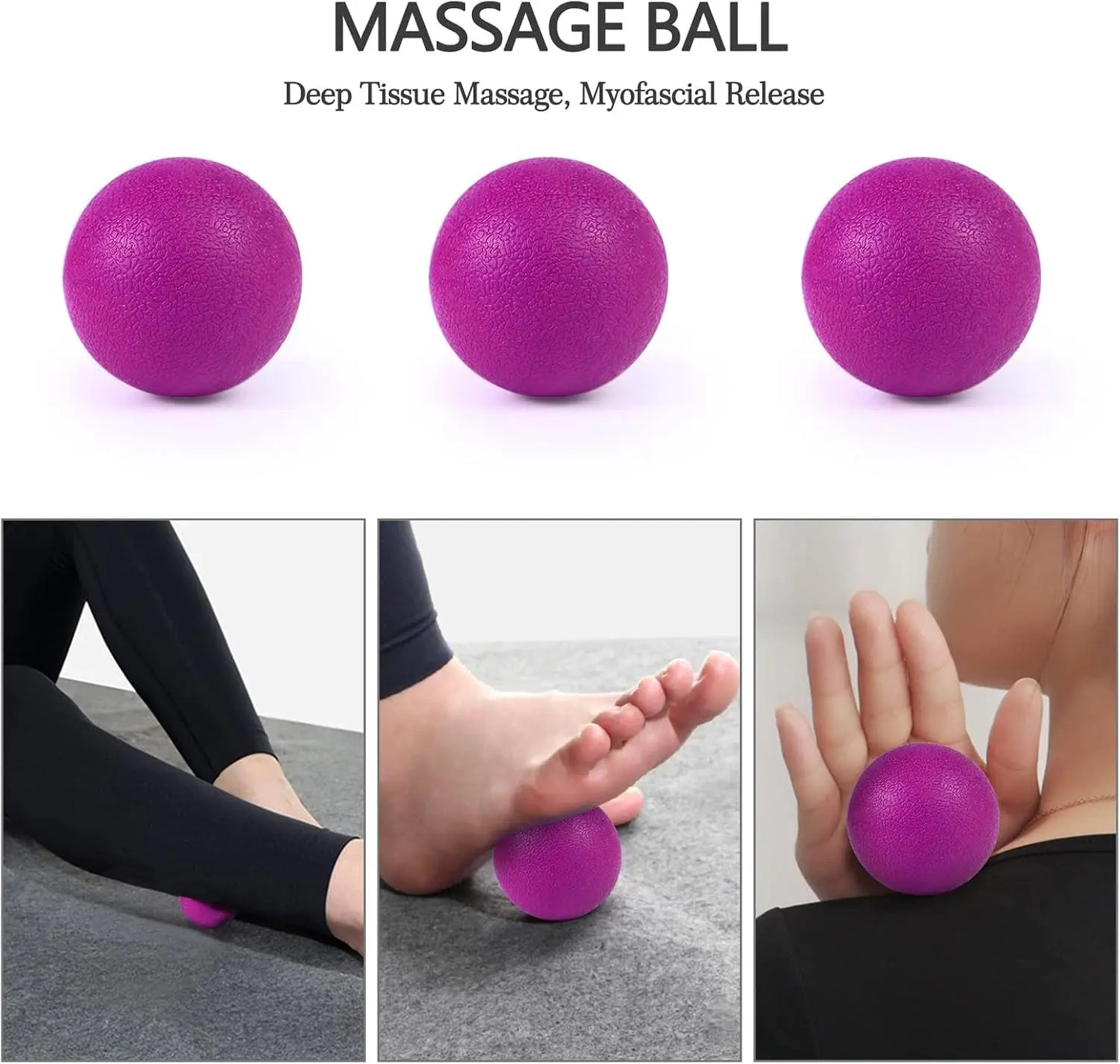 The Ultimate Squeeze-and-Release 5-in-1 Muscle Torture Kit: Foam Roller of Fury, Stick It to Your Stress, Ball of Relaxation, Resistance Band of Flexibility Madness for Your Entire Body's Gym-O-Matic Shenanigans!