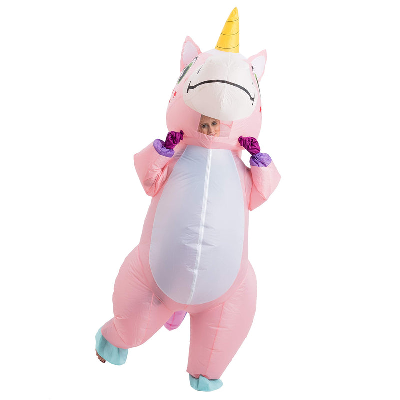 Get Ready to Stand Out in This Inflatable Unicorn Costume! Perfect for Halloween Fun! 🦄🎉