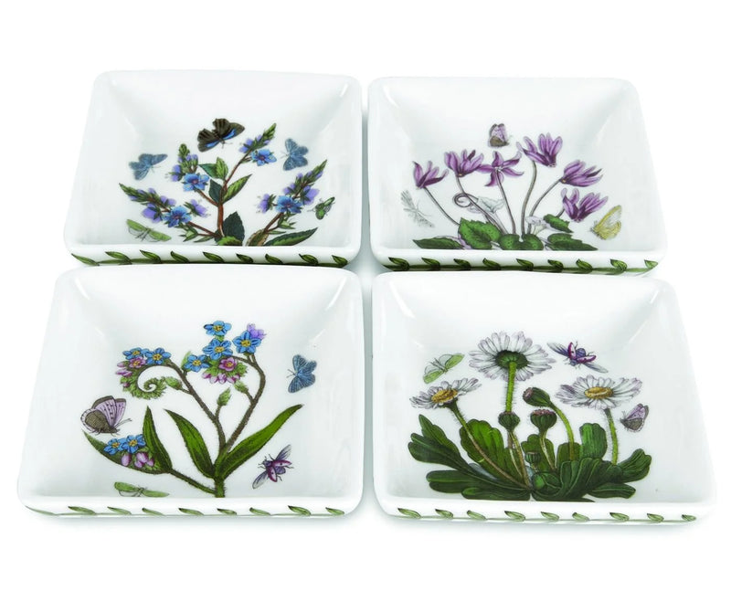 Elevate your snacking game with our Floral Motif Square Mini Dipping Dishes - Set of 4! 🌸✨ Perfect for any occasion!
