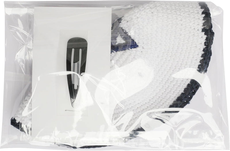 KIPPIK Star of David Jewish Kippah hat for Men & Kids with Clip Beautifully Knitted