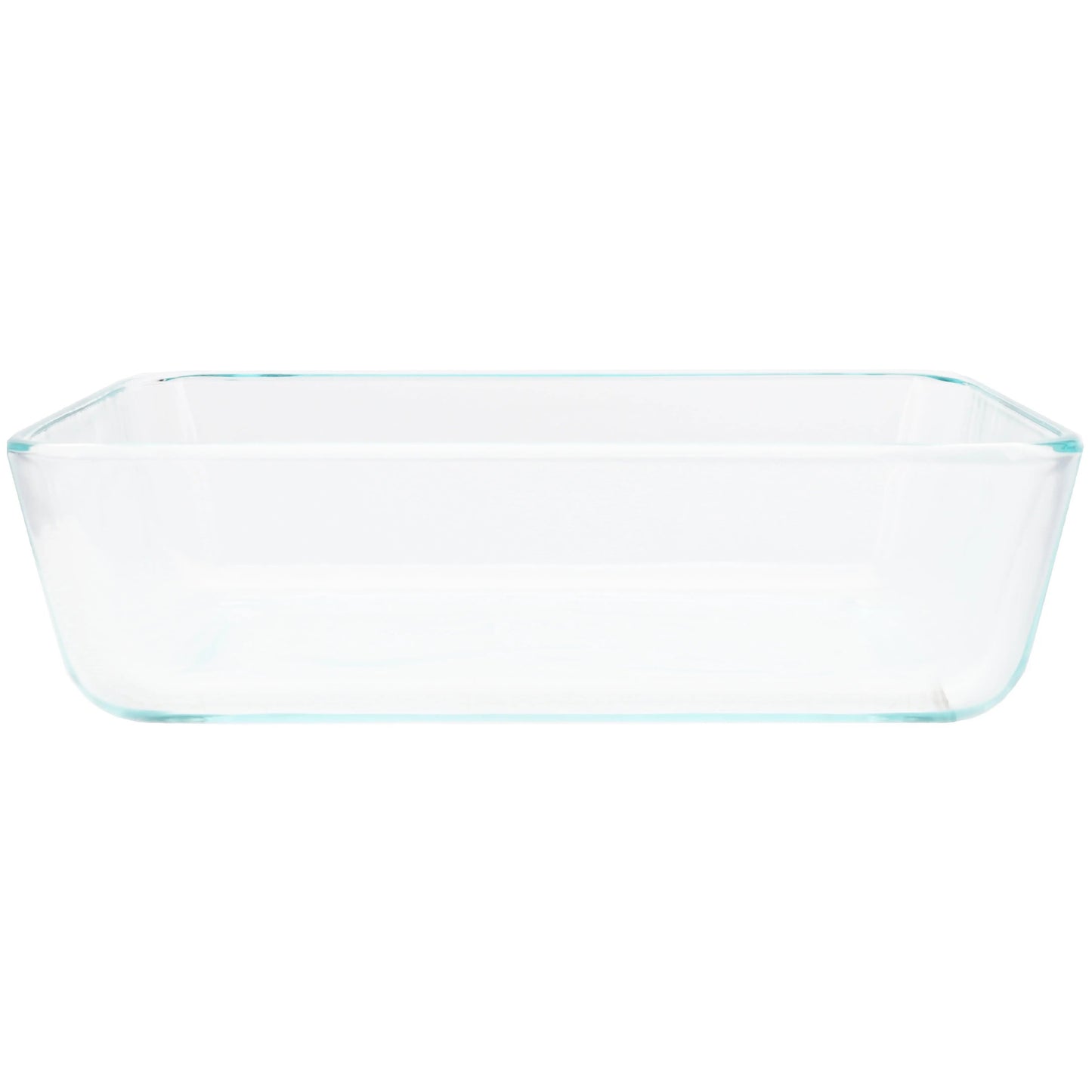 Stylish 3-Cup Glass Dishes with Trendy Dark Blue Lids – Set of 2!