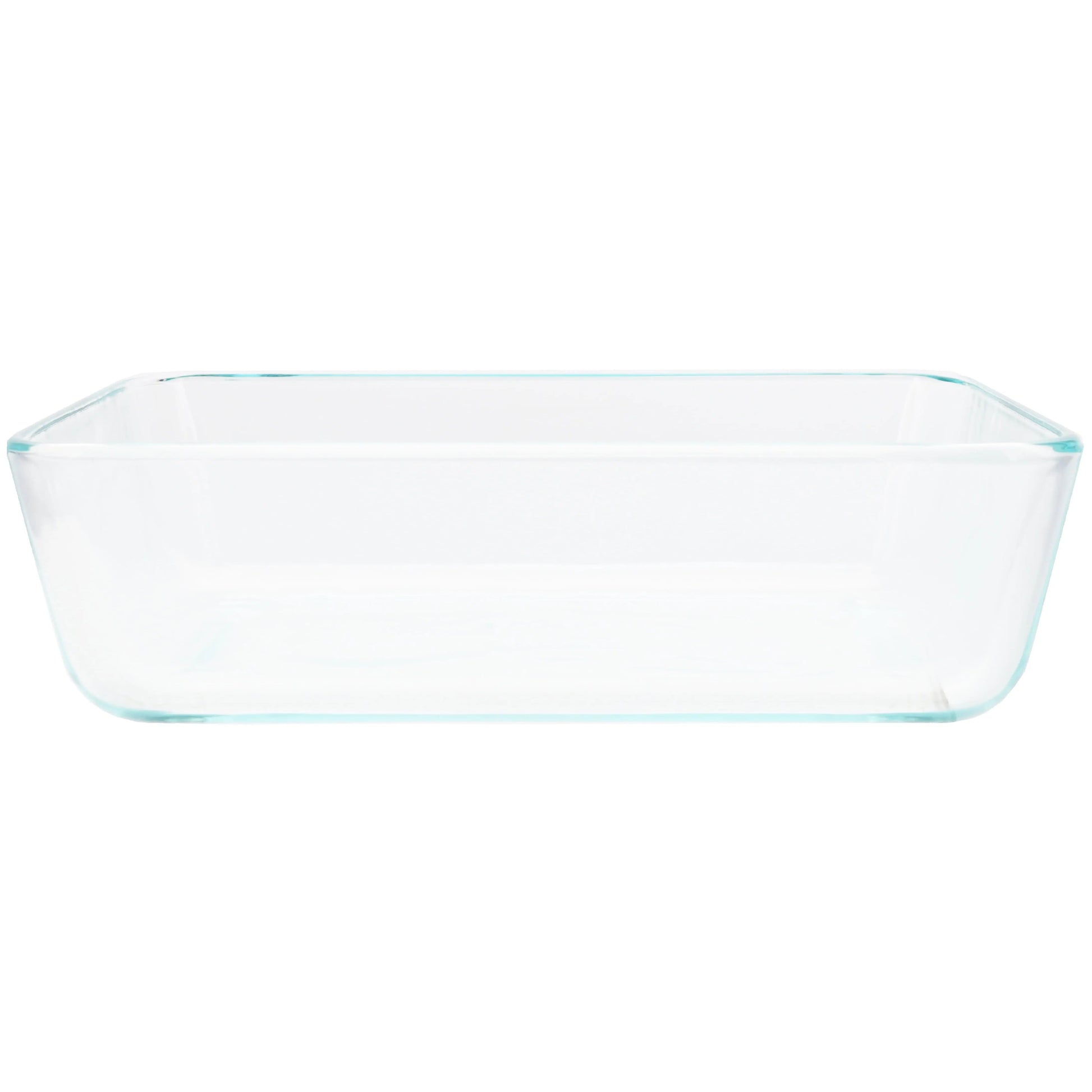 Stylish 3-Cup Glass Dishes with Trendy Dark Blue Lids – Set of 2!