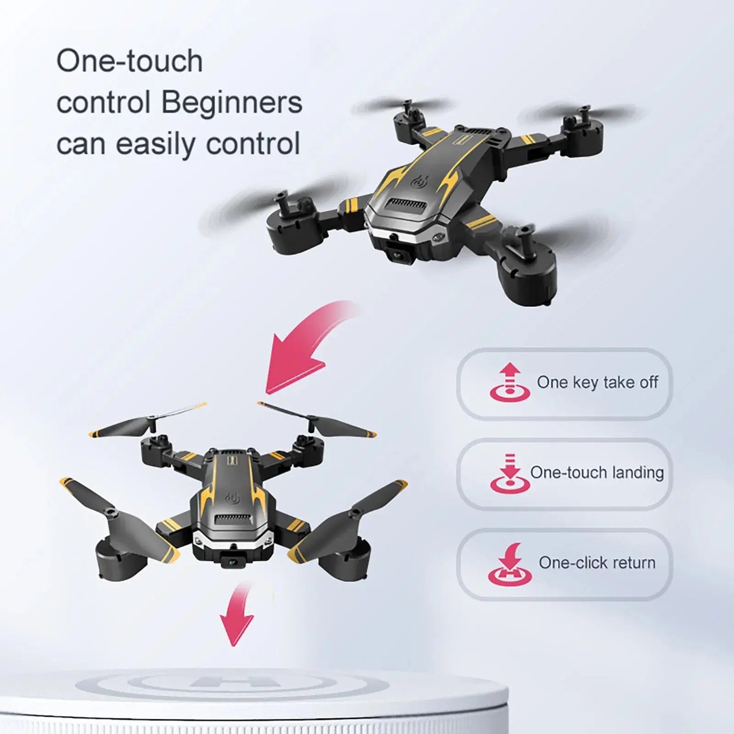 Capture breathtaking moments with our 1080P & 8K HD Camera Drone! Perfect for both kids and adults, this foldable quadcopter comes with 3 extra batteries for longer flights. An ideal gift for budding pilots! 🛩️✨ #DroneLife #Photography #GiftIdeas