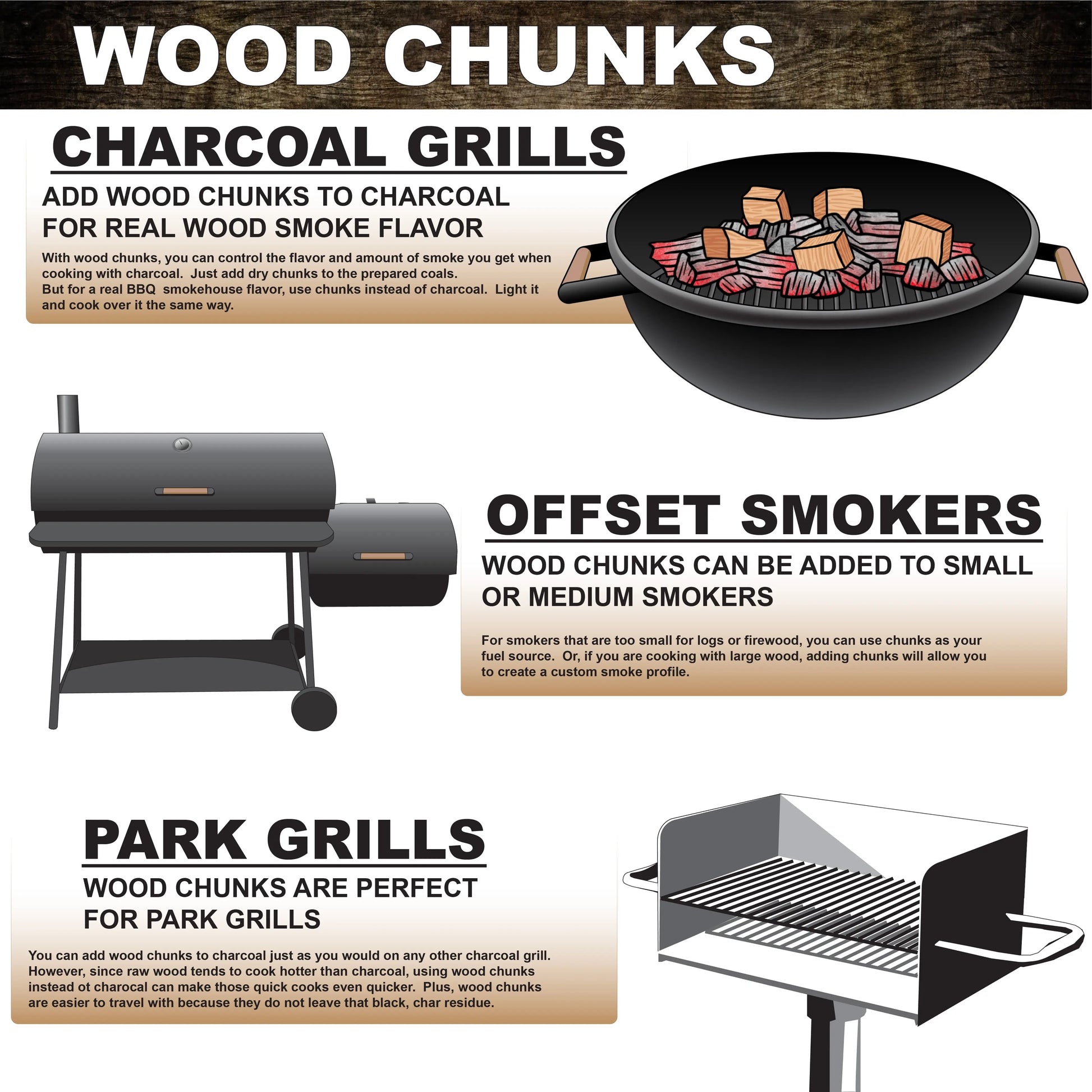 Premium BBQ Apple BBQ Cooking Chunks, 500 Cubic Inch