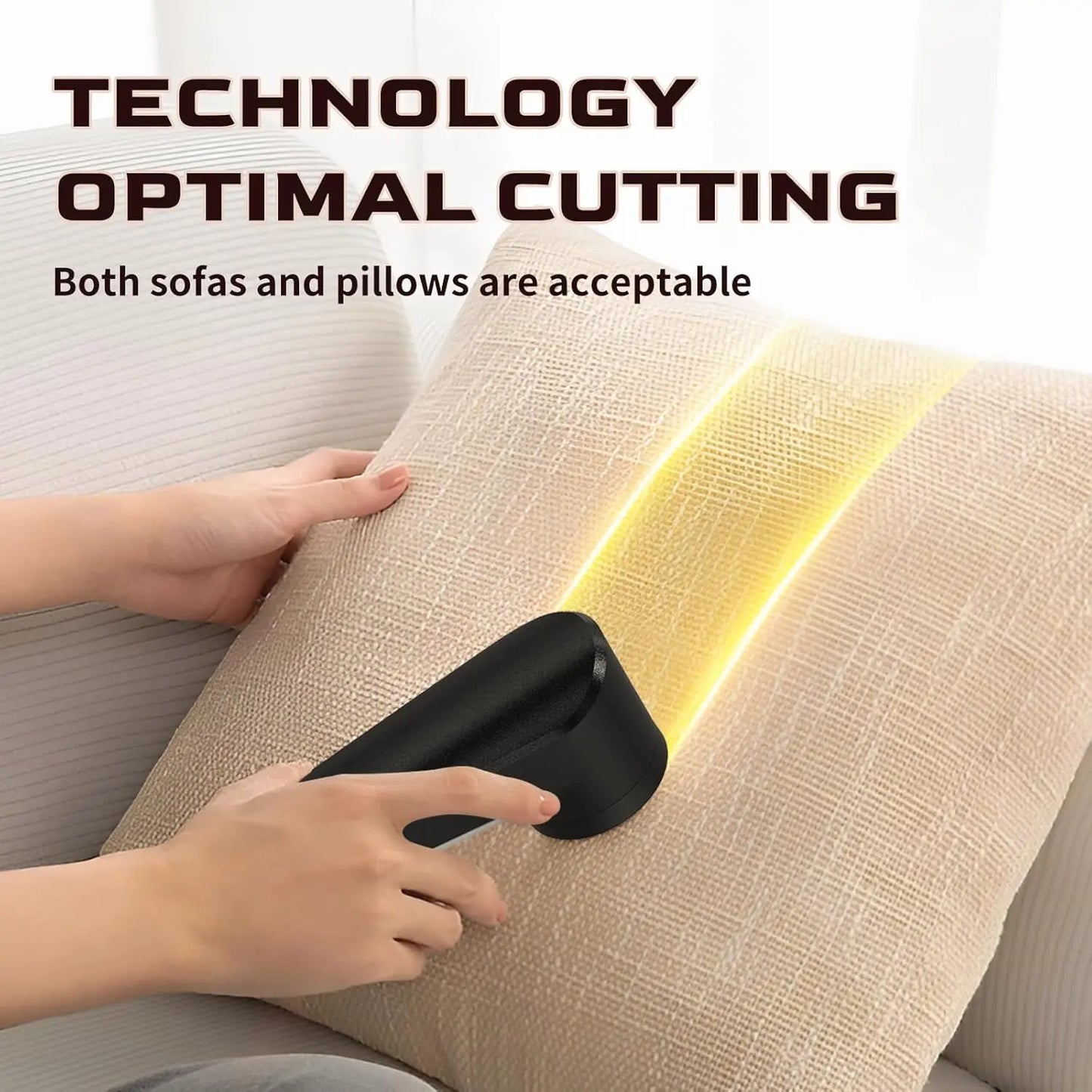 Fabric Shaver, Lint Remover for Clothes, Effectively and Quickly Remove Pills, Sweater Shaver with Stainless Steel Remove Clothes Fuzz, Lint Balls, Pills, Bobbles Black