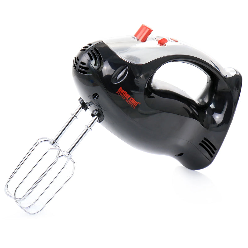 200 Watt Stand Mixer / Hand Mixer in Black with Mixing Bowl