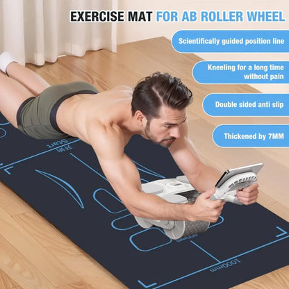 Abdominal Roller Fitness Equipment Mat