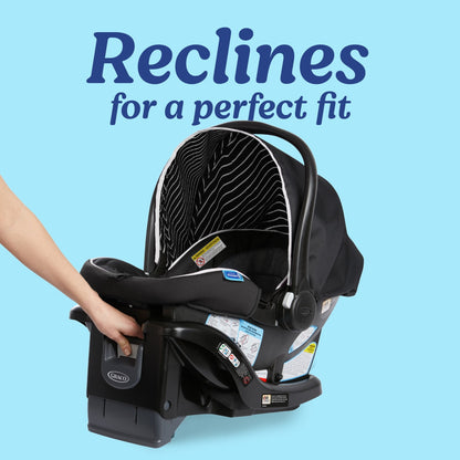 Snugride Lite LX Infant Car Seat - Stylish Studio Black for Ultimate Safety and Comfort