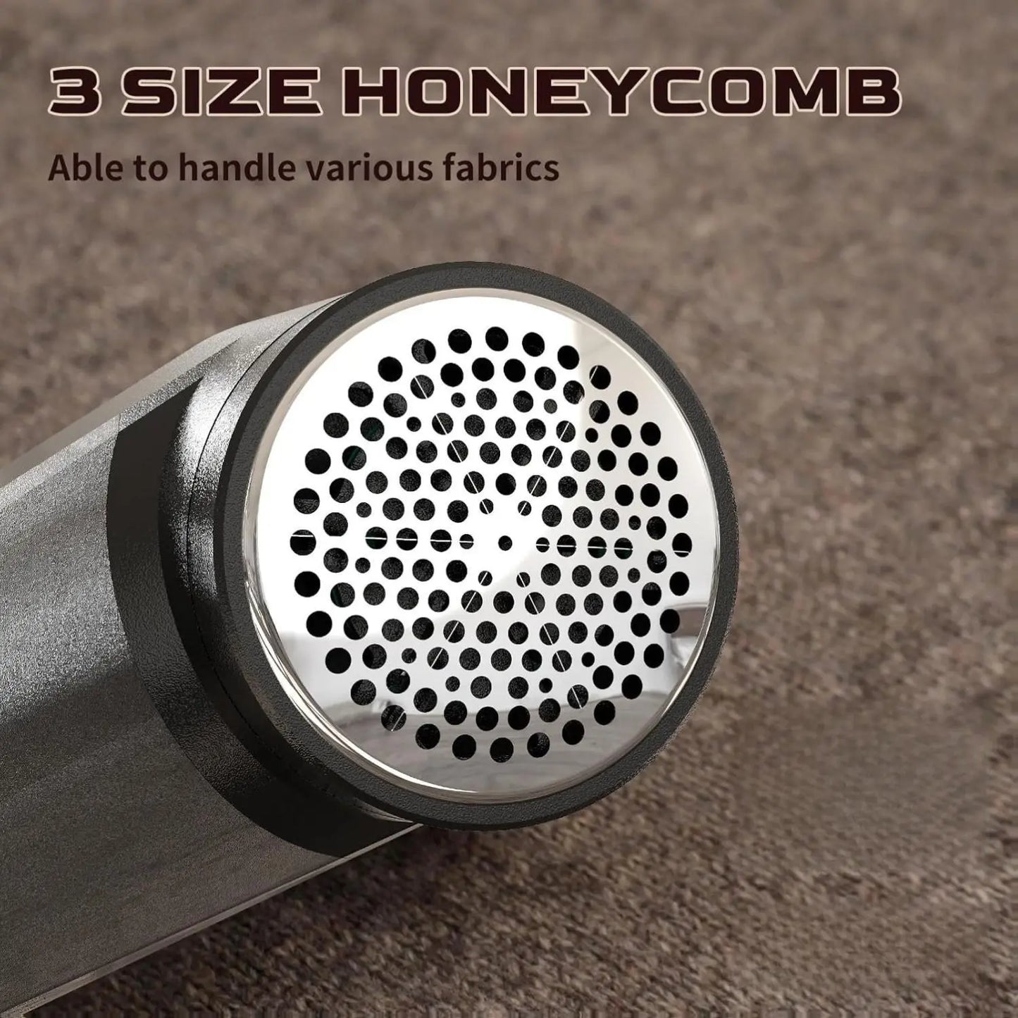 Fabric Shaver, Lint Remover for Clothes, Effectively and Quickly Remove Pills, Sweater Shaver with Stainless Steel Remove Clothes Fuzz, Lint Balls, Pills, Bobbles Black