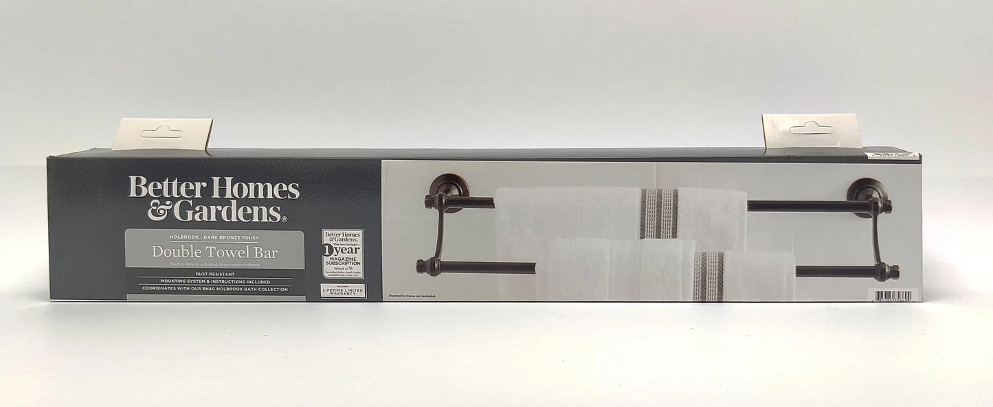 Holbrook 24" Double Towel Bar, Towel Holder, Oil Rubbed Bronze