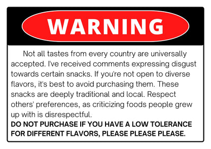 155 Piece Snack Box Asian Japanese Chinese Korean Variety Savory Treats Samples