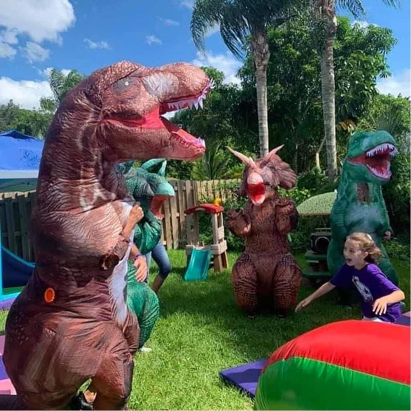 Get Ready to ROAR in this Hilarious Inflatable T-Rex Costume! Perfect for Halloween Parties! 🦖🎉